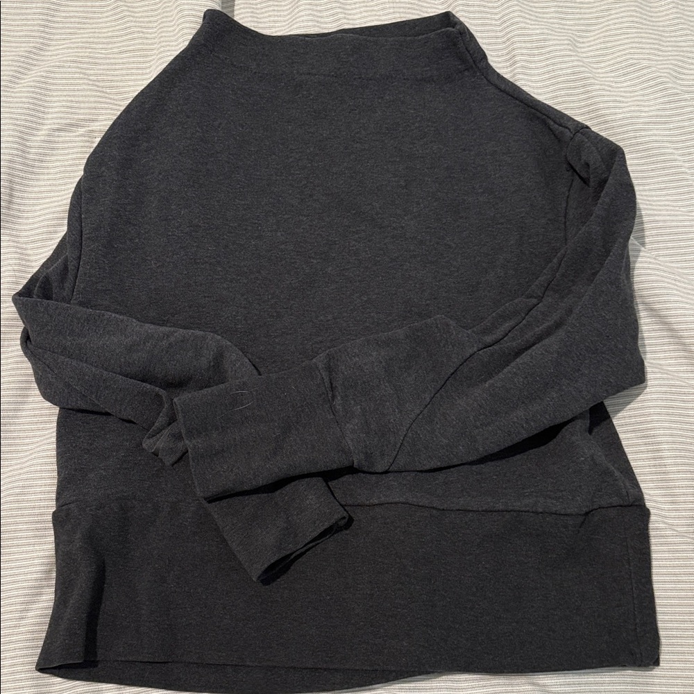 Nike Women's Crew Neck Sweater - Dark Gray